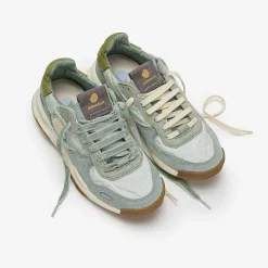 Chacrona-Leinen | Camo Milky Jade