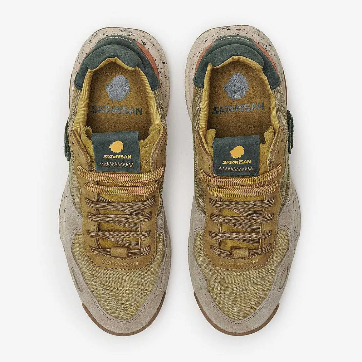 Chacrona-Leinen | Psychadelisches Khaki