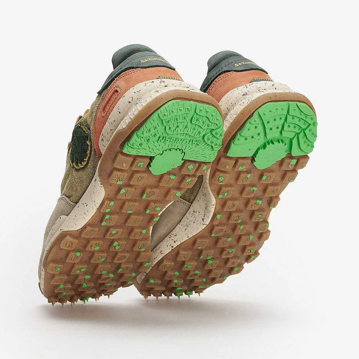 Chacrona-Leinen | Psychadelisches Khaki