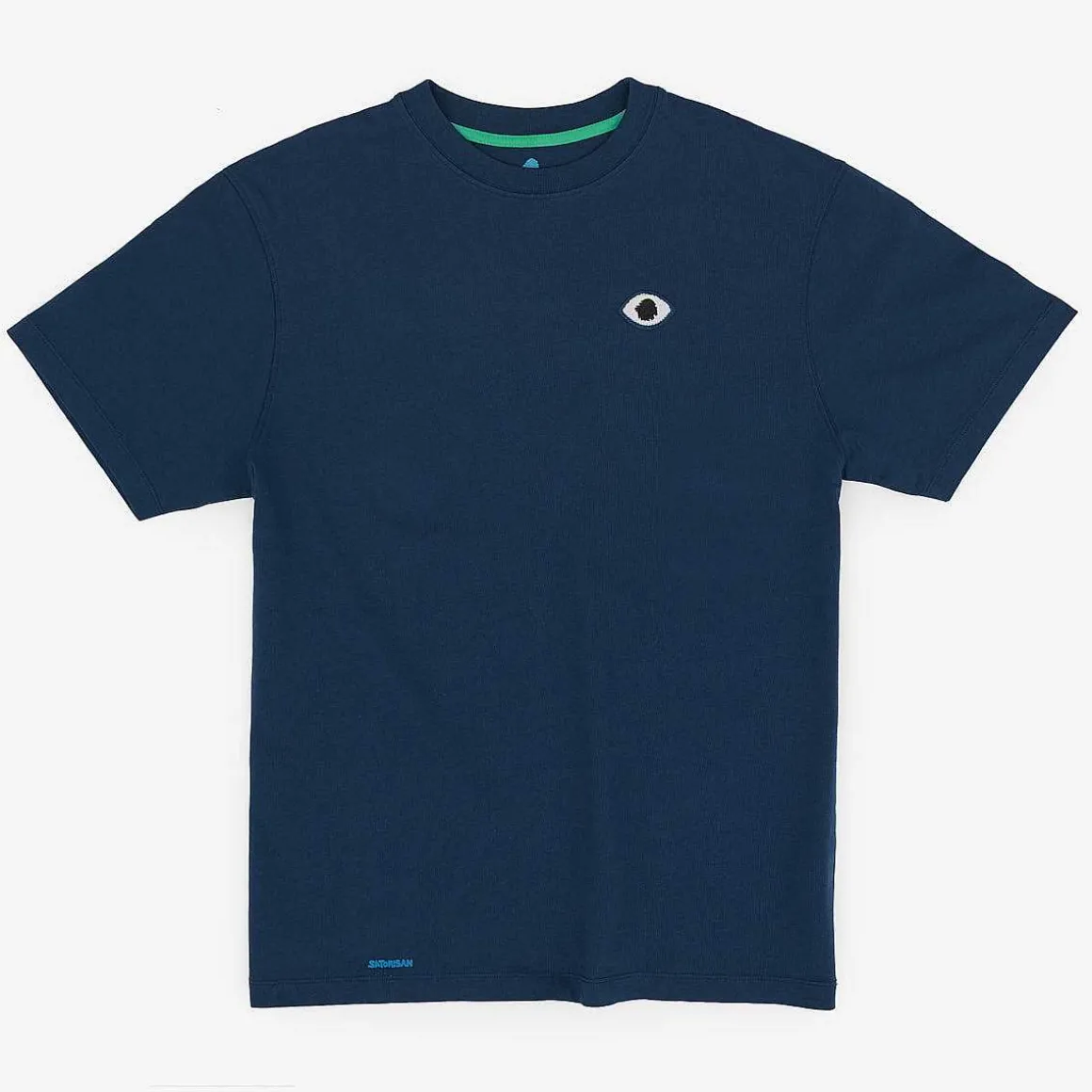 Oversize-T-Shirt Aus Bio-Baumwolle | Herkunft Der Blauen Tinte