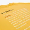 Sweatshirt Oversize Bio-Baumwolle | Primarer Gelber Ursprung