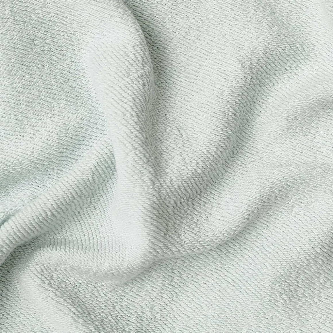 Sweatshirt Oversize Bio-Baumwolle | Illusionsblauer Chenille