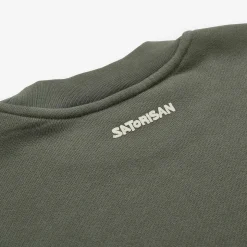 Sweatshirt Oversize Bio-Baumwolle | Wildes Gras