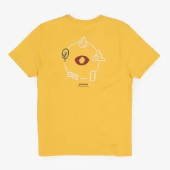 T-Shirt Regular Fit Bio-Baumwolle | Primargelb 5 Elemente